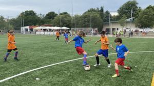 Un momento de la jornada de la 11ª Festa de lEsport per a la Infància