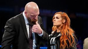 Becky Lynch y Triple H