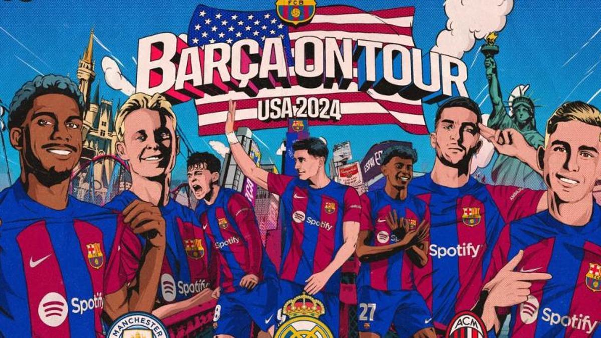 El Barça hará su gira de pretemporada por Estados Unidos