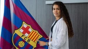 Ari Arias ha renovado con el FC Barcelona