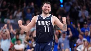 Luka Doncic, pletórico tras apuntarse la primera victoria en la final de la NBA