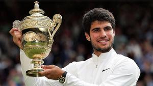 Carlos Alcaraz, campeón de Wimbledon